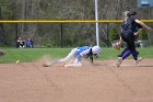 Softball vs Emerson  Wheaton College Softball vs Emerson College in game 2 of their doubleheader. - Photo by Keith Nordstrom : Wheaton, Softball